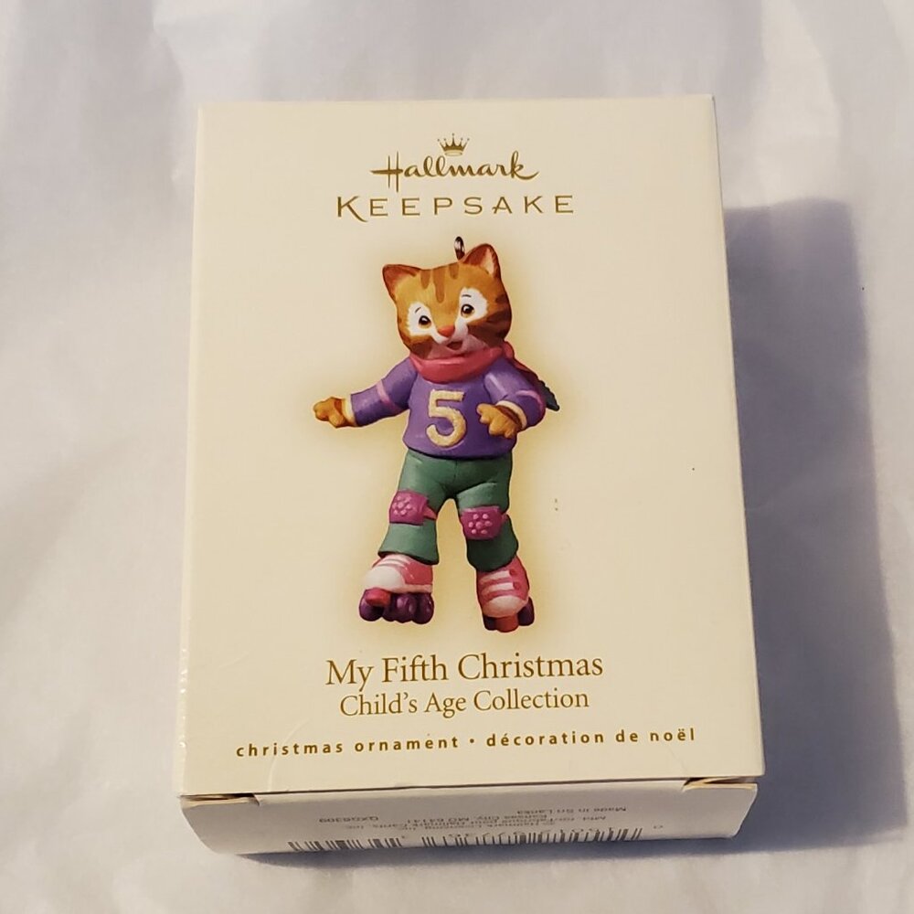 Hallmark Keepsake Christmas Ornament "My Fifth Christmas"